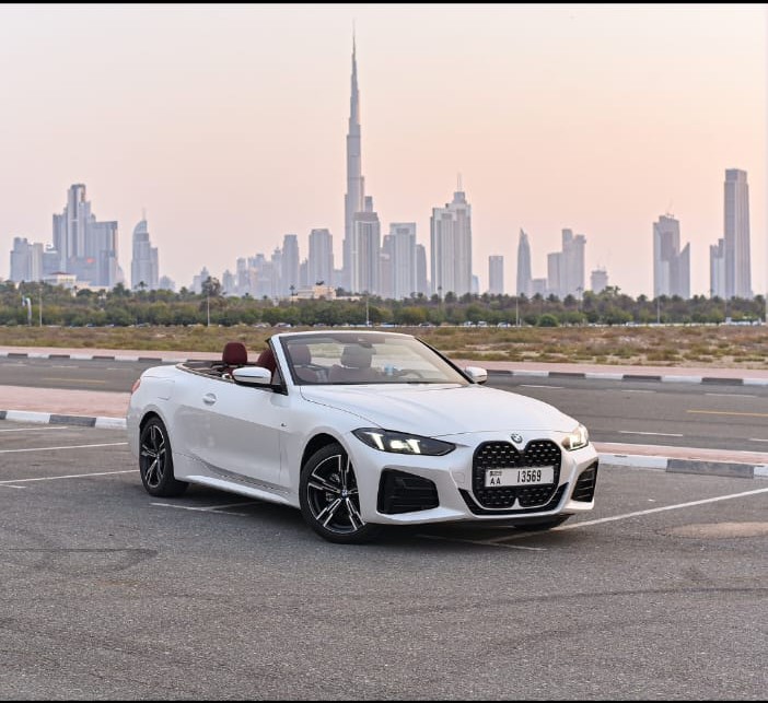 BMW 420i rental in Dubai